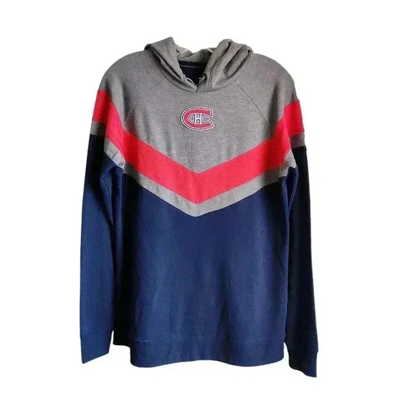 Fanatics Montreal Canadiens Women M Hoodie NHL Slim Lightweight NEW -MINOR FLAWS - Picture 1 of 11